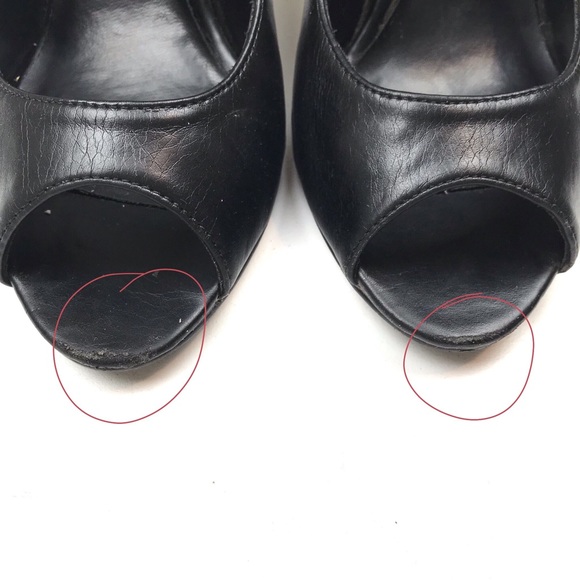 Paprika Open Toe Heels Sz 8 - Picture 8 of 8